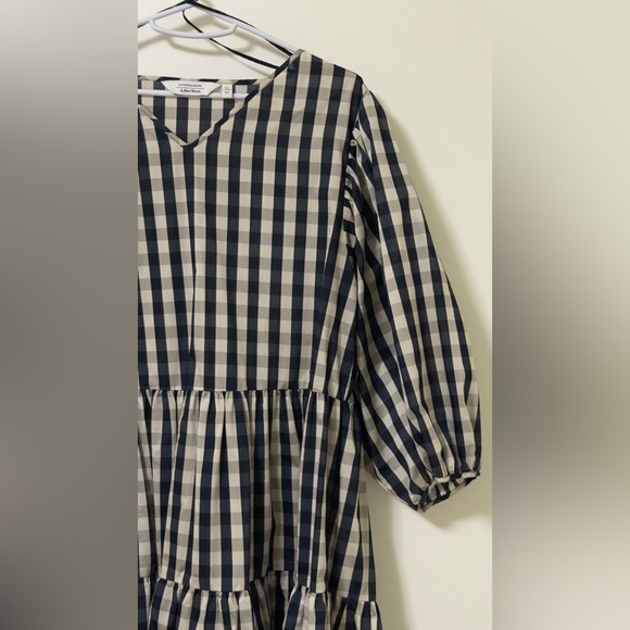 & Other Stories - Stockholm voluminous puff sleeve midi dress - Picture 3 of 4